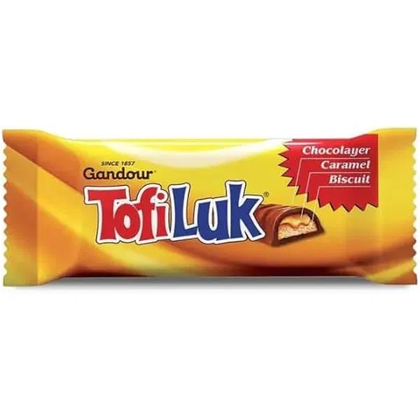 GN TOFILUK BISCUIT 33GM - TOFILUK BISCUIT FILLED CHOCOLATE BAR