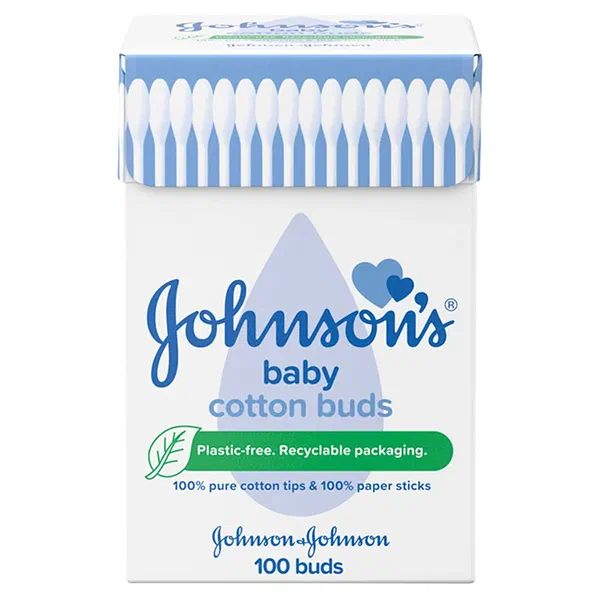 JOHNSON’S BABY PURE COTTON BUDS SOFT AND GENTLE 200-COUNT