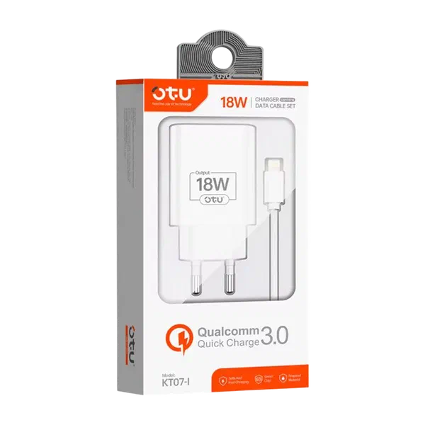 Зарядка д/тел OTU iPhone 18W KT-07