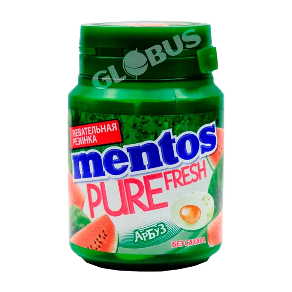 Жев. резинка Mentos Pure Fresh арбуз 54г Perfetti van Melle