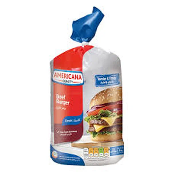 AMERICANA VALUE PACK BEEF BURGERS 20-PIECE SET 1000G