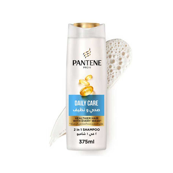 Pantene 2 In 1 Shampoo Daily Care 375Ml