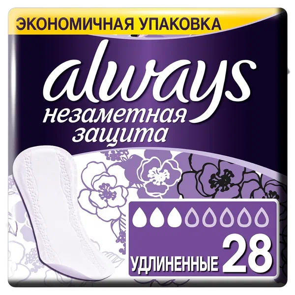 P&G Always Незаметн защита Duo төшөмөлөр 28д