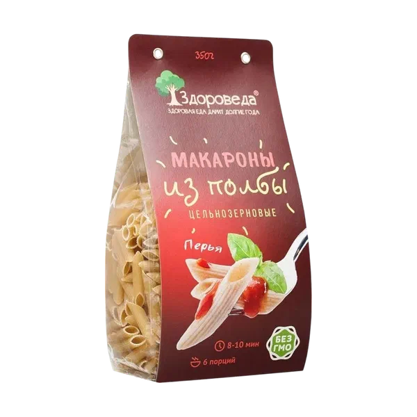 Здороведа буудай турунон перья макароны 350г