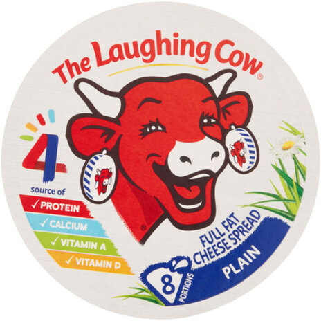 The Laughing Cow Full Fat Cheese Wedges 120g