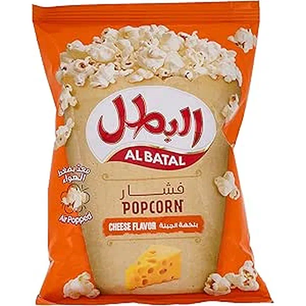AL BATAL CHEESE FLAVORED SAVORY READY-TO-EAT POPCORN 23G
