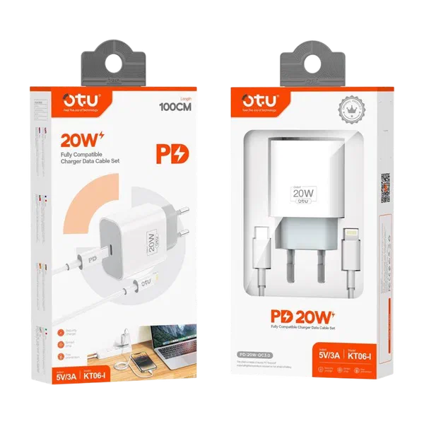 OTU iPhone 20W KT-06 телефон кубаттагычы