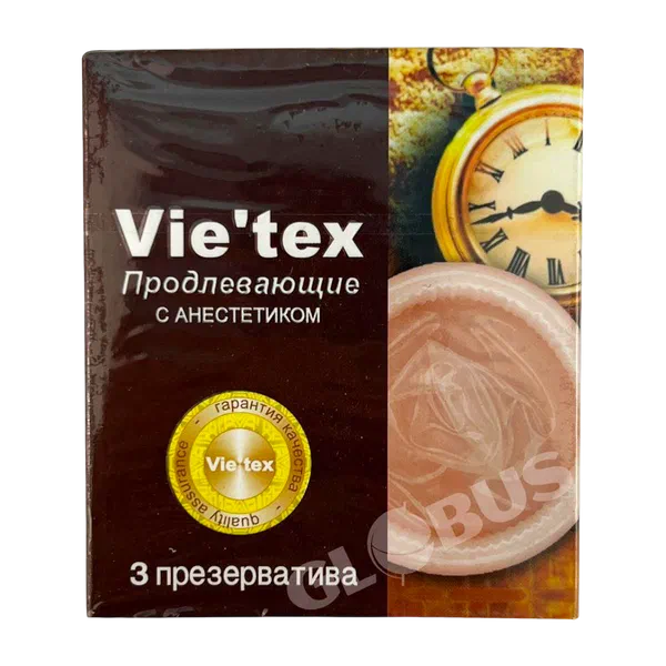 Презерватив Vie'tex Продлев с анестет 3шт