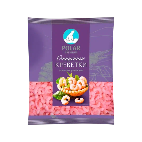 Креветки Polar очищеные зам. 500г РЦ