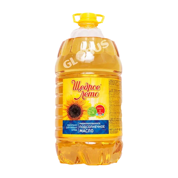 Масло подсолнечное Щедрое лето 5л