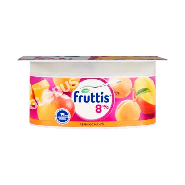 Йогурт Fruttis абр/манго/лесн яг 8% 115г
