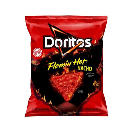 Doritos Flaming Hot  Tortilla Chips 48Gm
