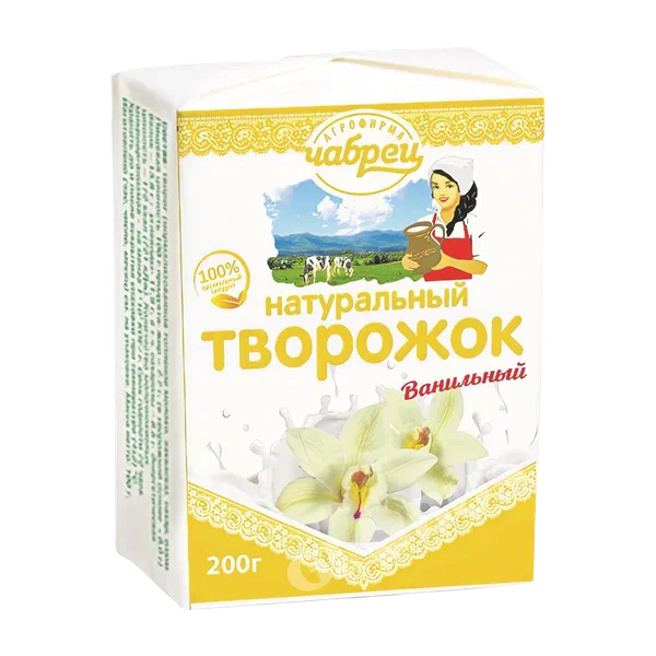 Творожок Чабрец ванильный 25% 180г ЗМЖ