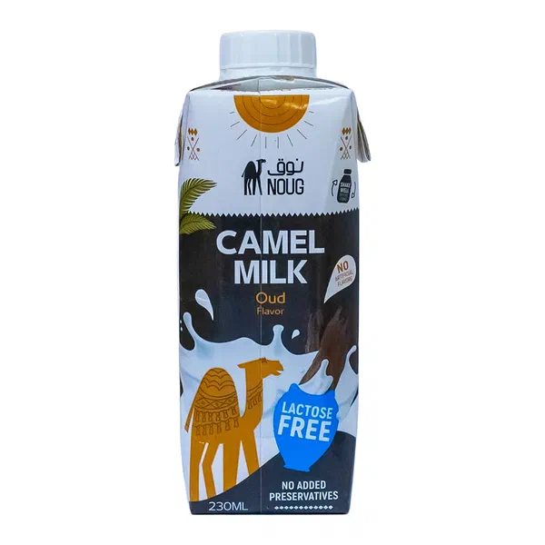 NOUG KIDS CAMEL OUD MILK 230ML - KIDS OUD CAMEL MILK