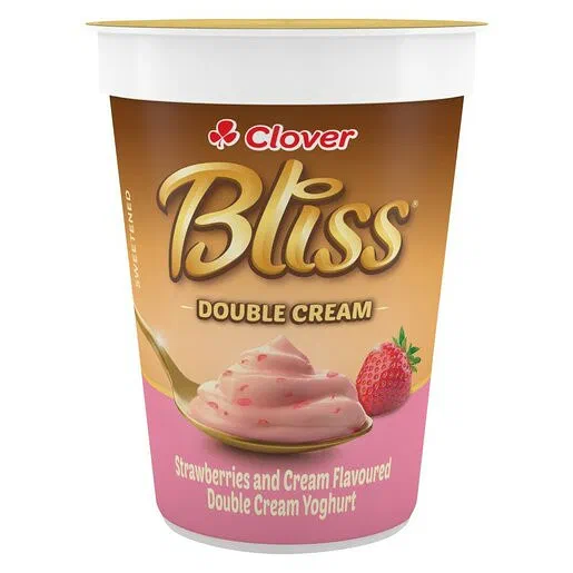 Bliss Double Cream Strawberry & Cream Yoghurt 150g