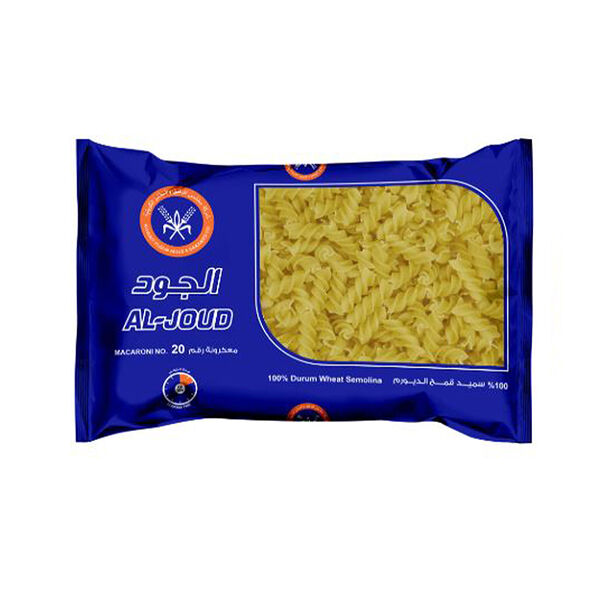 Al Joud Macaroni #20 Fusilli Pasta 400Gm