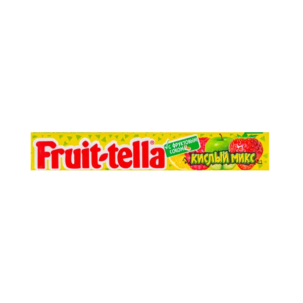 Fruit tella кислый микс ириси 42,5г