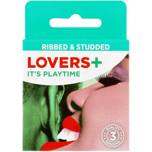 Lovers+ Ribbed Studded 3s