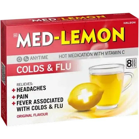 Med-Lemon Cold & Flu 8s
