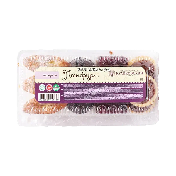 Куликов Птифуры ассорти пирожныйы 240г 