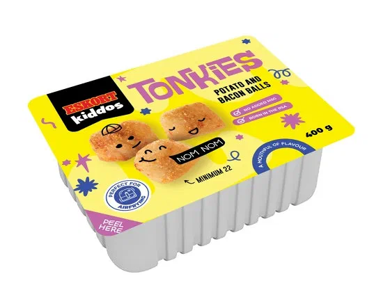 Eskort Tonkies Crumbed Potato and Bacon Balls (Frozen)