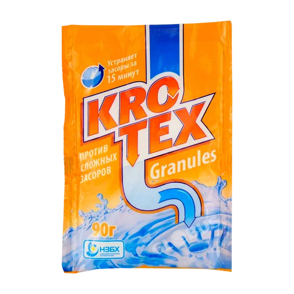 Средство д/чистки труб Krotex Granules 90г