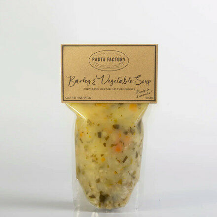 Pasta Factory Barley & Veg Soup 500ml