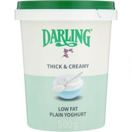 Darling Plain Low Fat Yoghurt 500g