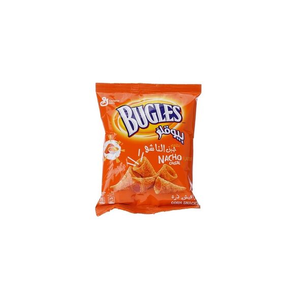 Bugles Nacho Cheese Corn Snacks 15Gm