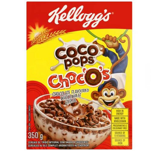 Kellogg's Coco Pops Chocos 350g