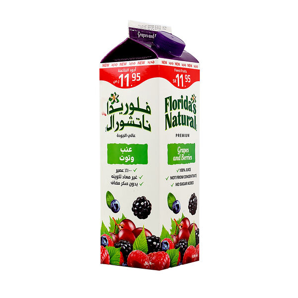 Florida'S Natural Grapes And Berries Juice 900Ml