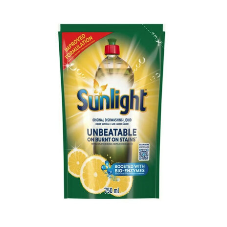 Sunlight Dishwashing Liquid Refill 750ml