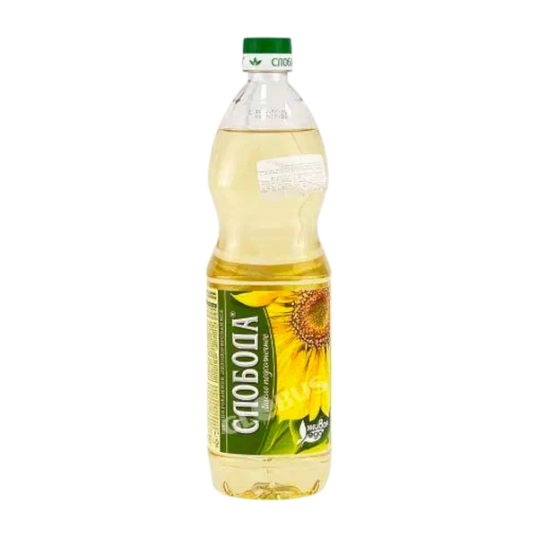 Масло подсолнечное Слобода 1л