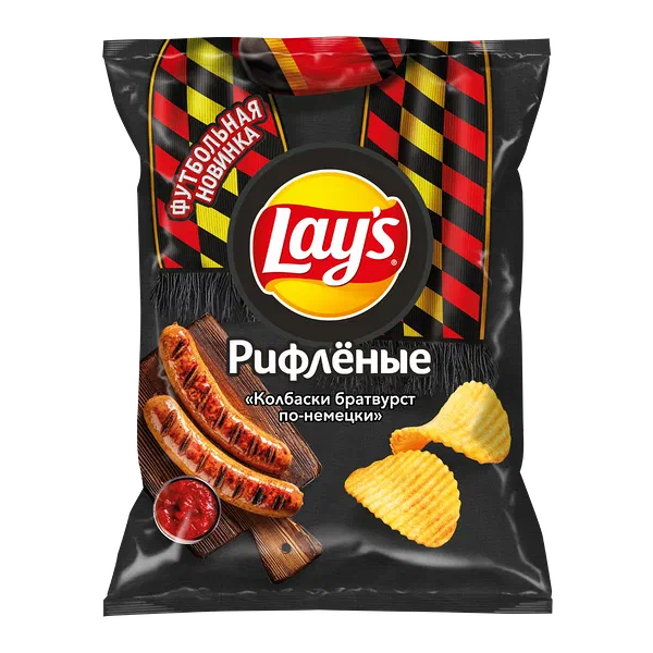 Чипсы Lay's Колбаски братвурст по-немецки 105г п/п Фрито Лей Россия 20