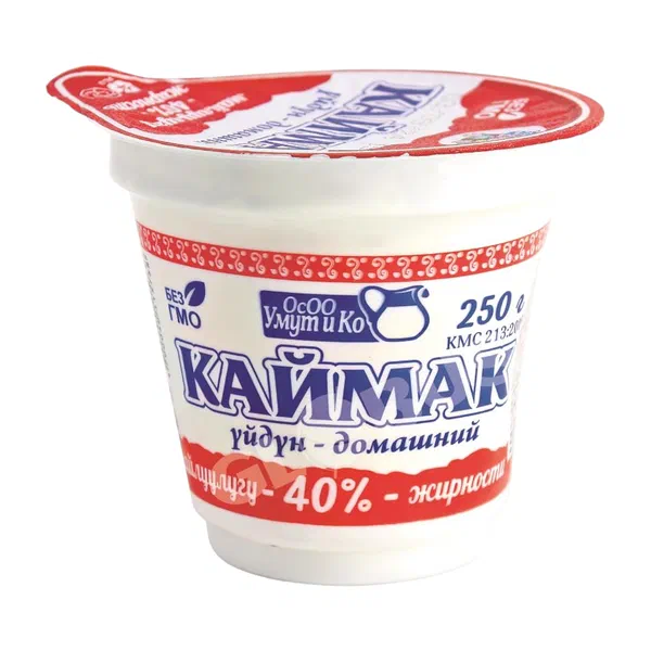 Каймак Умут и К 40% 250г п/у ЗМЖ