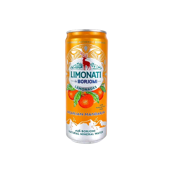 Borjomi Limonati Мандарин газ лимонады 0,33л ж/б