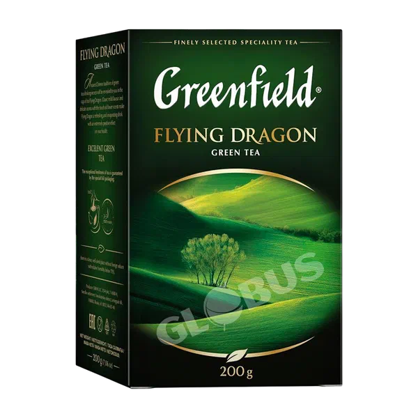 Чай Greenfield Flying dragon зел.лист 200г