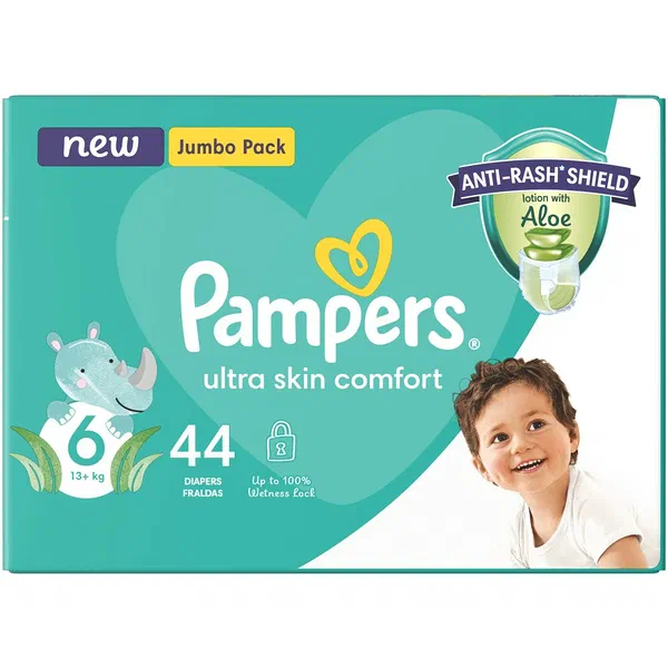 Pampers Nappies Size 6 44 Pack