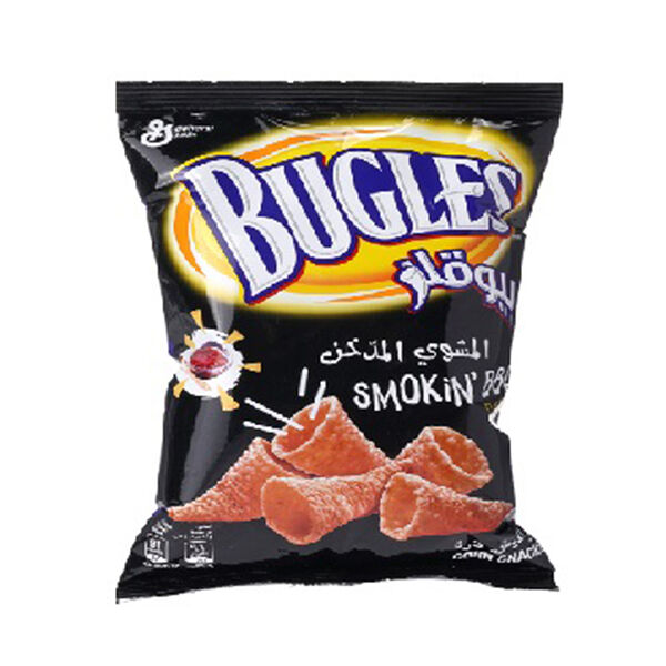 Bugles Smokin' Bbq Corn Snack 15Gm