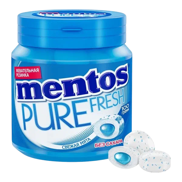 Mentos Pure fresh жалбыз сагызы 50даана