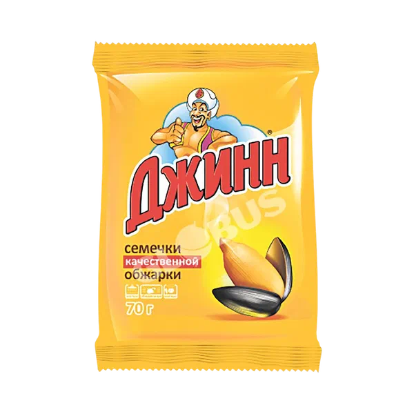 Семечки Джинн жар неоч. 70г п/п Россия 50 GL