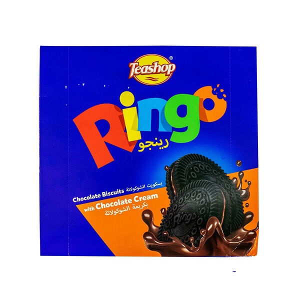 Teashop Ringo Chocolate With Choco Cream 38G X16