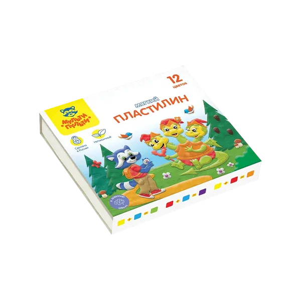 Пластилин Мульти-Пульти 12цв 120г МП_41710 РЦ РФ