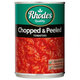 Rhodes Tomatoes Chopped & Peeled 410g