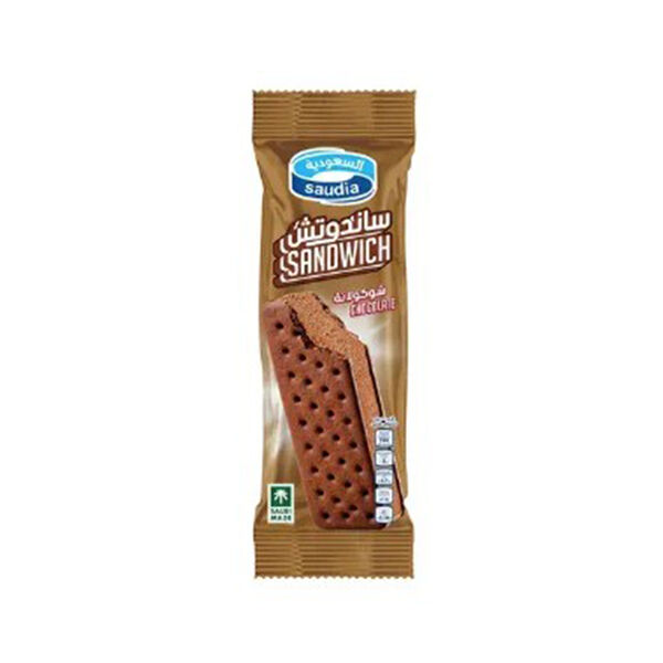 Saudia Ice Cream Choco Sandwich 100 Ml