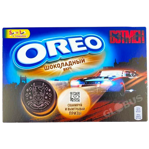 Печенье Oreo какао/шоколад 228г Россия 12