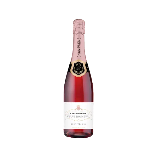 Шампанское игристое Veuve Bonneval Brut Rosé 0,75л ст/б Франция 6