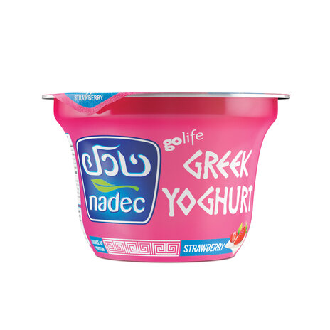 Nadec Greek Yoghurt Strbry160G