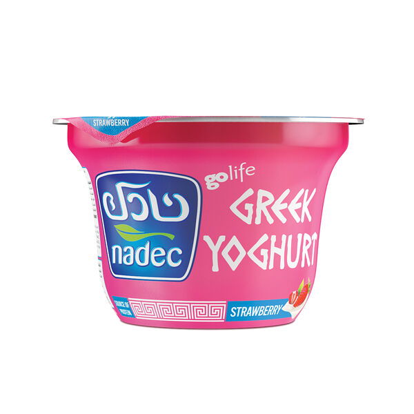 Nadec Greek Yoghurt Strbry160G