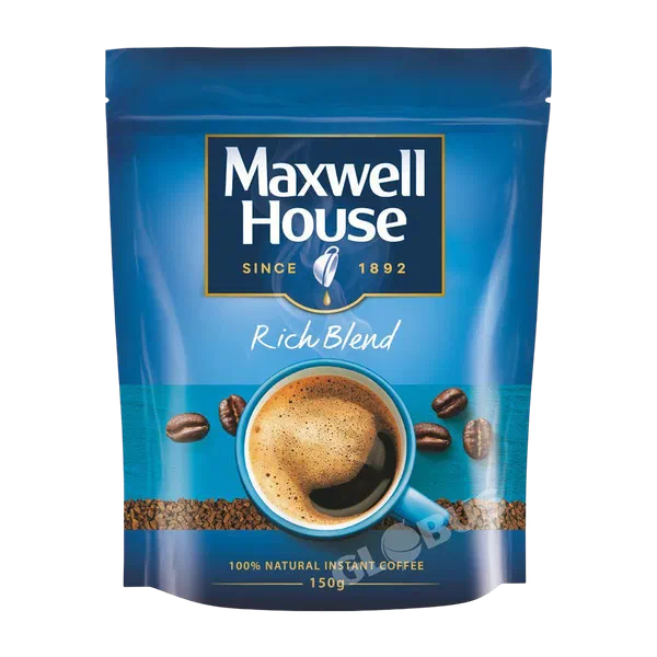Maxwell House аралаштырма кофеси 150г д/п